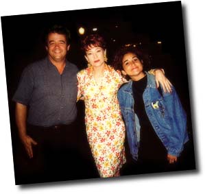 Jim Robinson, Ann Magnuson and Denise Pizzini