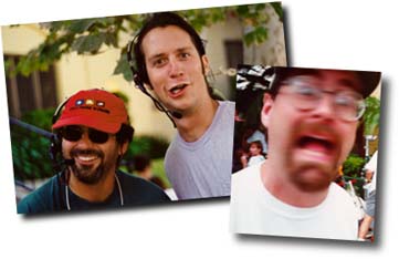  ...and sometimes, we had time to mug the camera 