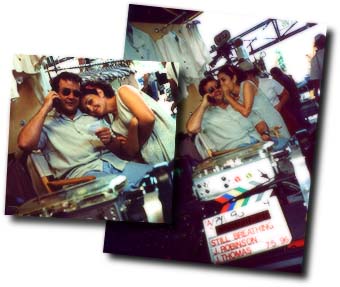 Jim and Denise lounging, as always.